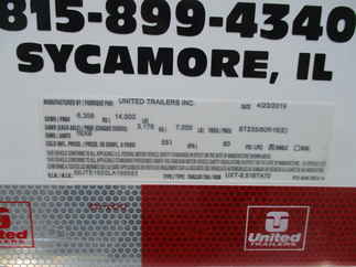 2020 United 8.5x16  Enclosed Car Hauler UXT-8.516TA70