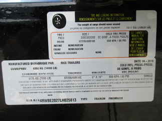 2020 Rice 82x20  Equipment FMEHR8220