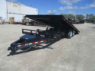 2020 PJ Trailer 102x22 T8 Equipment Deckover Tilt T8J2272BSTK48R