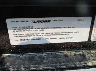 2019 Lamar 59x10  Equipment Tilt SH591017.2