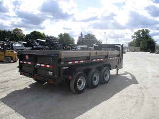 2020 PJ Trailer 83x16 DL Gooseneck Dump DLS16K3BSS0P