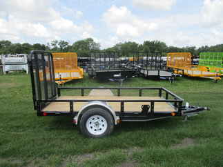 2020 PJ Trailer 60x10 U6 Single Axle Utility U621031DSGK