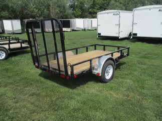 2020 PJ Trailer 60x10 U6 Single Axle Utility U621031DSGK