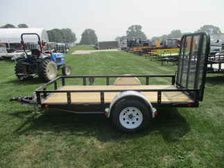 2020 PJ Trailer 60x10 U6 Single Axle Utility U621031DSGK