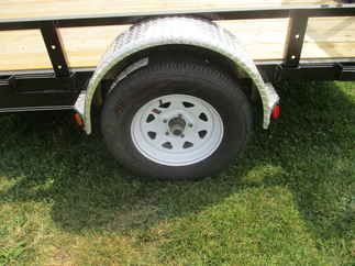 2020 PJ Trailer 60x10 U6 Single Axle Utility U621031DSGK