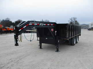 2020 PJ Trailer 102x16 DD Gooseneck Dump DDQ16J2GSS01CP-JA01