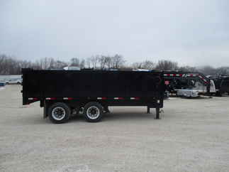 2020 PJ Trailer 102x16 DD Gooseneck Dump DDQ16J2GSS01CP-JA01