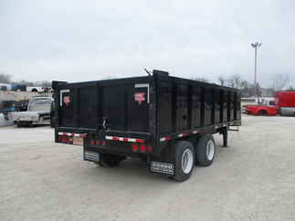 2020 PJ Trailer 102x16 DD Gooseneck Dump DDQ16J2GSS01CP-JA01