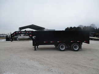 2020 PJ Trailer 102x16 DD Gooseneck Dump DDQ16J2GSS01CP-JA01