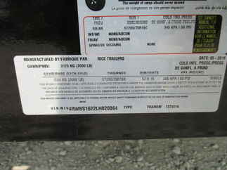 2020 Rice 82x16  Utility TST8216