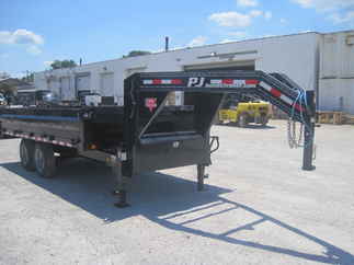 2020 PJ Trailer 96x16 D8 Gooseneck Dump D8R16K2BSSK5P