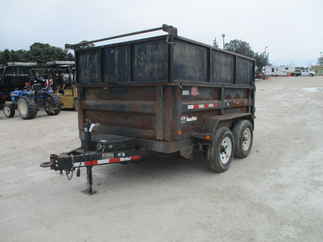 2007 PJ Trailer 78x10 D6 Dump D6102