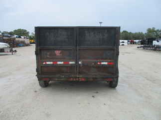 2007 PJ Trailer 78x10 D6 Dump D6102