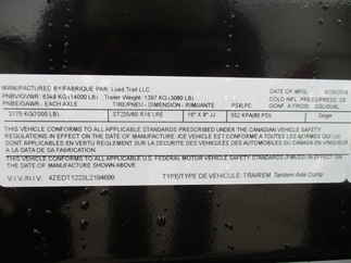 2020 Load Trail 72x12  Dump DT7212072CM_23406