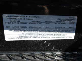 2020 PJ Trailer 102x20 TS Equipment Tilt TSJ2072BTTK