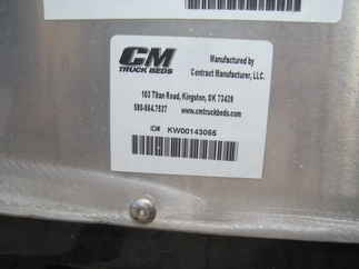 AS IS CM 9 x 97 ALPL Truck Bed