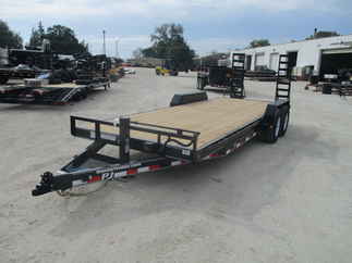 2020 PJ Trailer 83x22 CC Equipment CCJ2272BSB0B