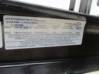 2020 PJ Trailer 83x20 C5 Car Hauler C522032ES2KT
