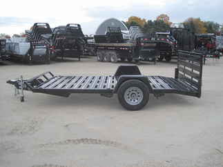 2020 Nation 82x13  Single Axle Utility Toy Hauler