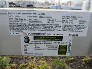2021 Aluma 81x12  Aluminum Single Axle Utility 8112W-S-R-BT