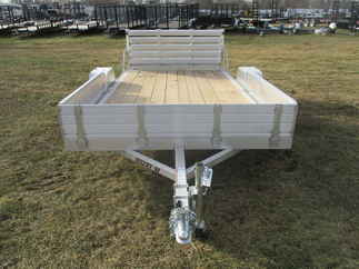 2021 Aluma 81x12  Aluminum Single Axle Utility 8112W-S-R-BT