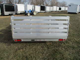 2021 Aluma 81x12  Aluminum Single Axle Utility 8112W-S-R-BT