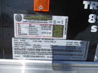 2020 RC Trailers 7x12  Enclosed Cargo RDLX 7X12TA2