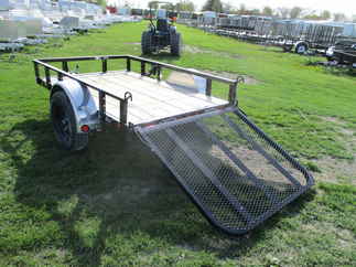 2020 PJ Trailer 60x8 U6 Single Axle Utility U620831DSFKT