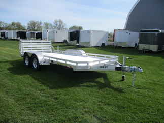 2021 Aluma 78x16  Car Hauler 7816TA-EL-BT-TR-RTD