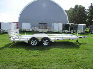 2021 Aluma 78x16  Car Hauler 7816TA-EL-BT-TR-RTD