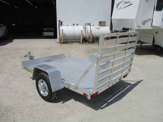 2020 Aluma 63x8  Aluminum Single Axle Utility 638S-TG