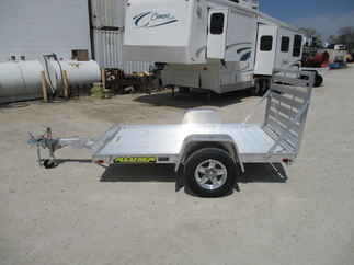2020 Aluma 63x8  Aluminum Single Axle Utility 638S-TG