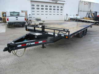 2020 PJ Trailer 102x22 T8 Equipment Deckover Tilt T8J2272BSTKR