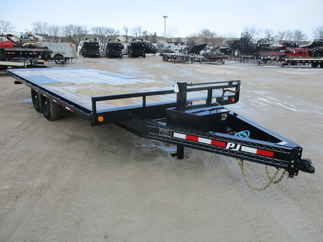 2020 PJ Trailer 102x22 T8 Equipment Deckover Tilt T8J2272BSTKR
