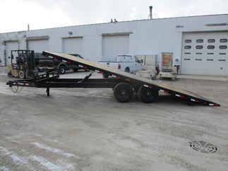 2020 PJ Trailer 102x22 T8 Equipment Deckover Tilt T8J2272BSTKR
