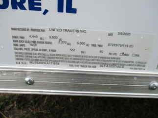 2020 United 8.5x20  Enclosed Car Hauler ULT-8.520TA50-S