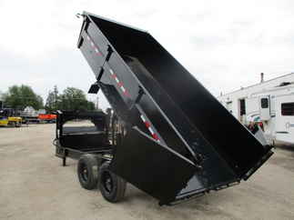 2021 PJ Trailer 83x16 DE Gooseneck Dump DER16S2BTSK