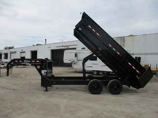 2021 PJ Trailer 83x16 DE Gooseneck Dump DER16S2BTSK