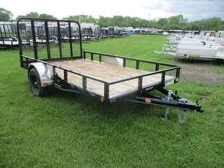 2020 PJ Trailer 83x12 U8 Single Axle Utility U821231DSGKT