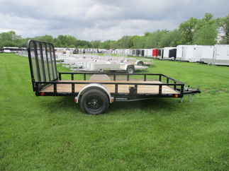 2020 PJ Trailer 83x12 U8 Single Axle Utility U821231DSGKT