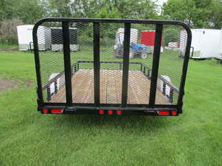 2020 PJ Trailer 83x12 U8 Single Axle Utility U821231DSGKT