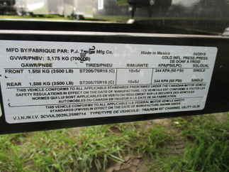 2020 PJ Trailer 83x20 UL Utility UL22032ESJKAX