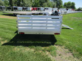 2021 Aluma 81x12  Aluminum Single Axle Utility 8112S-R-BT-SR