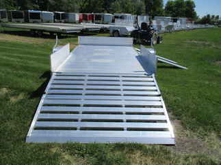 2021 Aluma 81x12  Aluminum Single Axle Utility 8112S-R-BT-SR