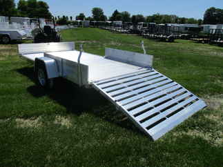 2021 Aluma 81x12  Aluminum Single Axle Utility 8112S-R-BT-SR