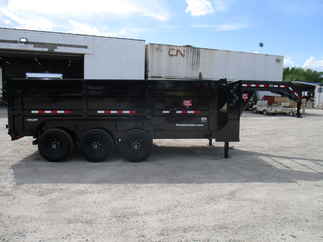 2021 PJ Trailer 83x16 DM Gooseneck Dump DMR1673BSSK