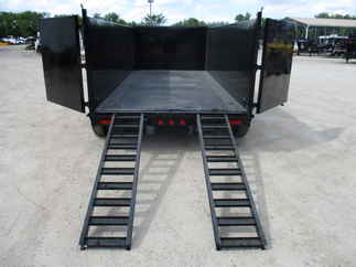 2021 PJ Trailer 83x16 DM Gooseneck Dump DMR1673BSSK