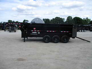 2021 PJ Trailer 83x16 DM Gooseneck Dump DMR1673BSSK