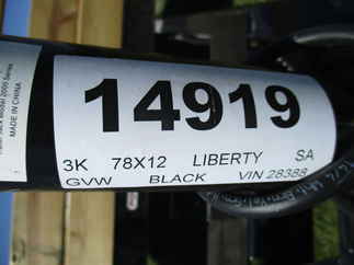 2020 Liberty 78x12  Single Axle Utility LU3K78X12C4