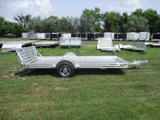 2021 Hillsboro 78x14  Aluminum Single Axle Utility AU7814